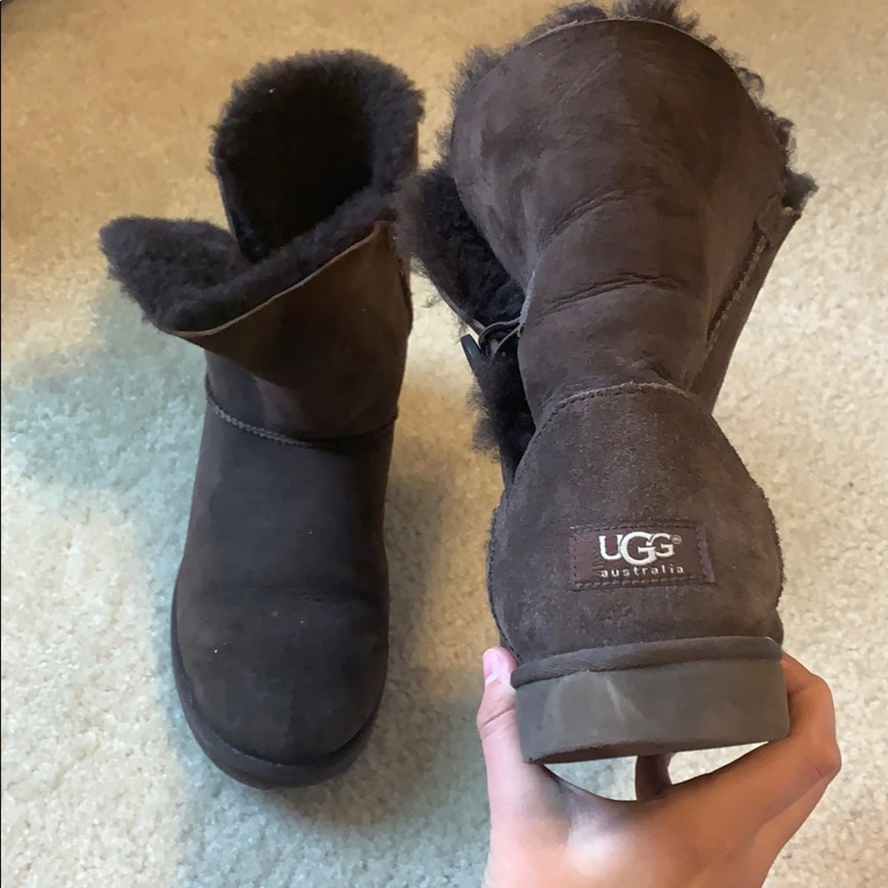 Brown Bailey button Ugg’s